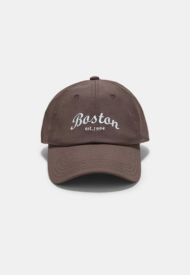 Embroidered cap — Brown 1