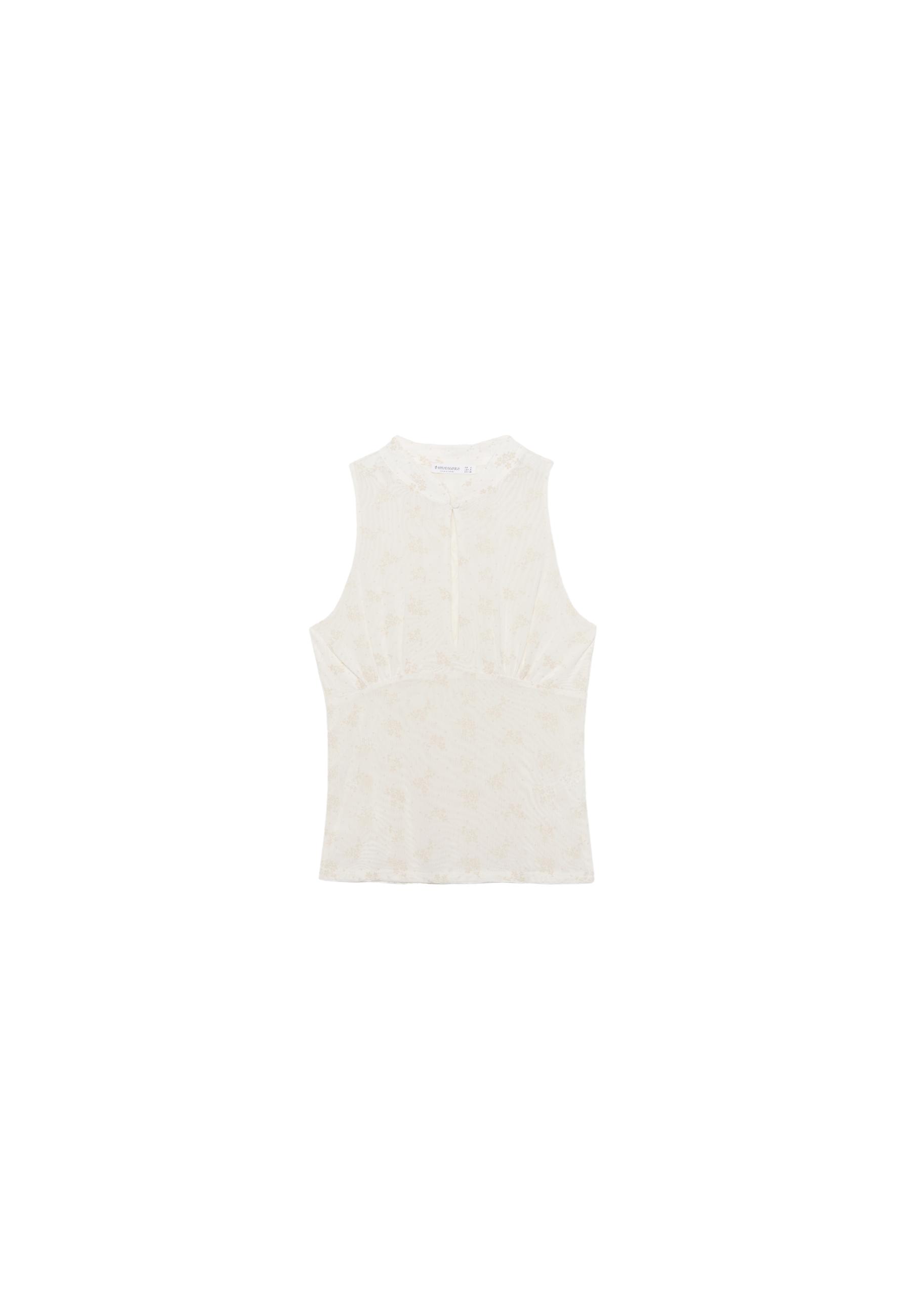 Kolsuz qipao tarzı top - Görsel 9