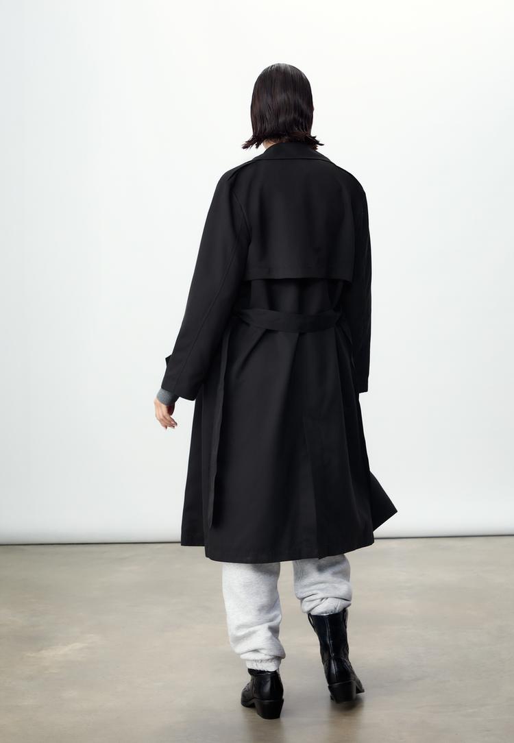 trench fluido largo