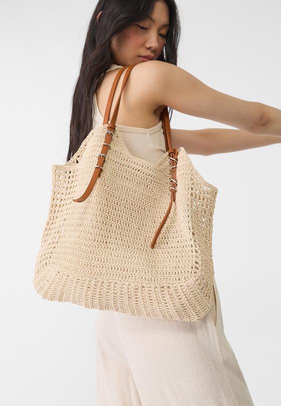 crochet shoulder bag