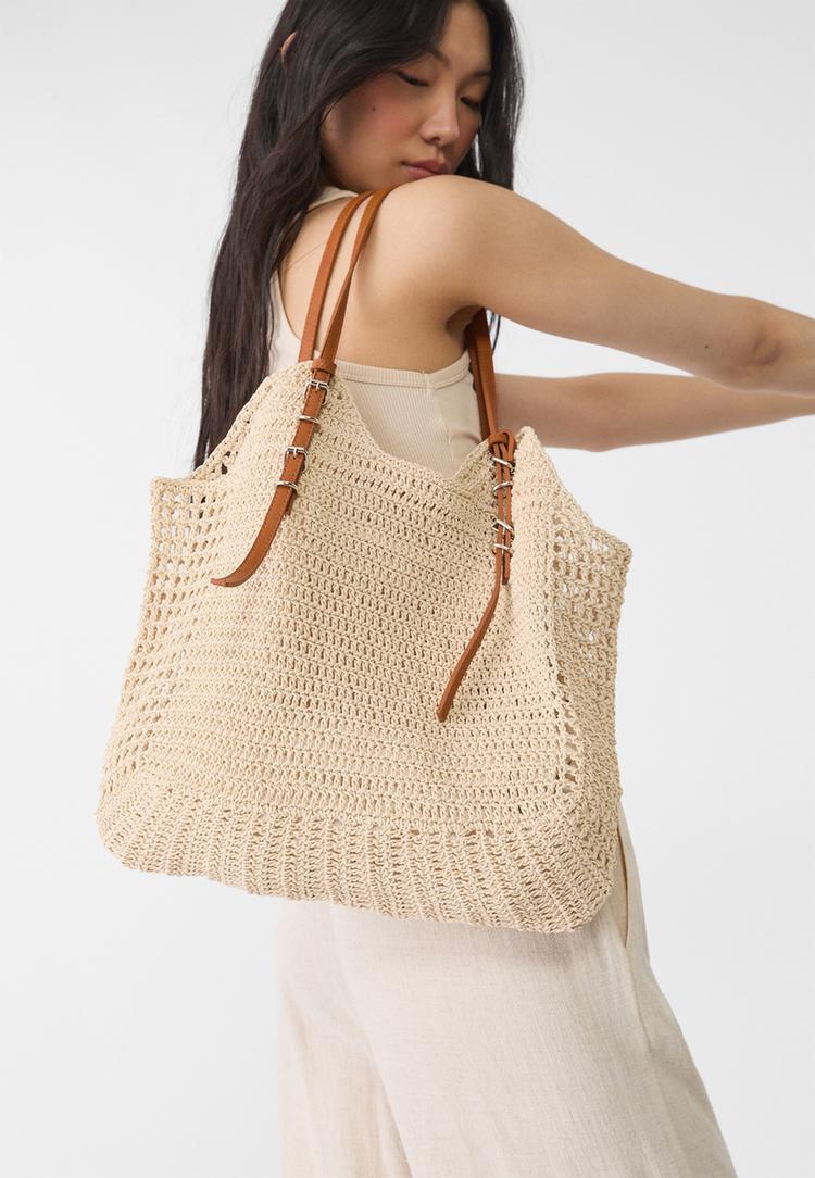 bolso hombro crochet