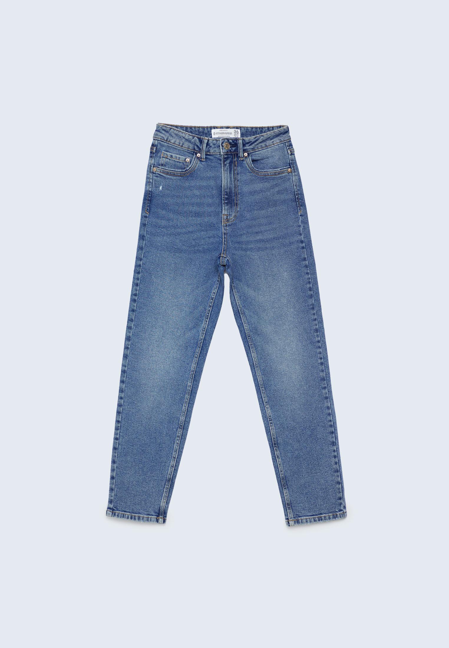 D10 mom fit dar kesim jean - Görsel 7