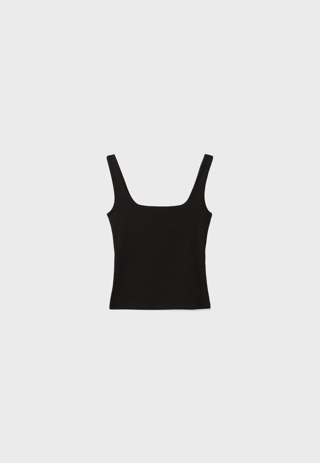 Camiseta tirantes escote cuadrado
