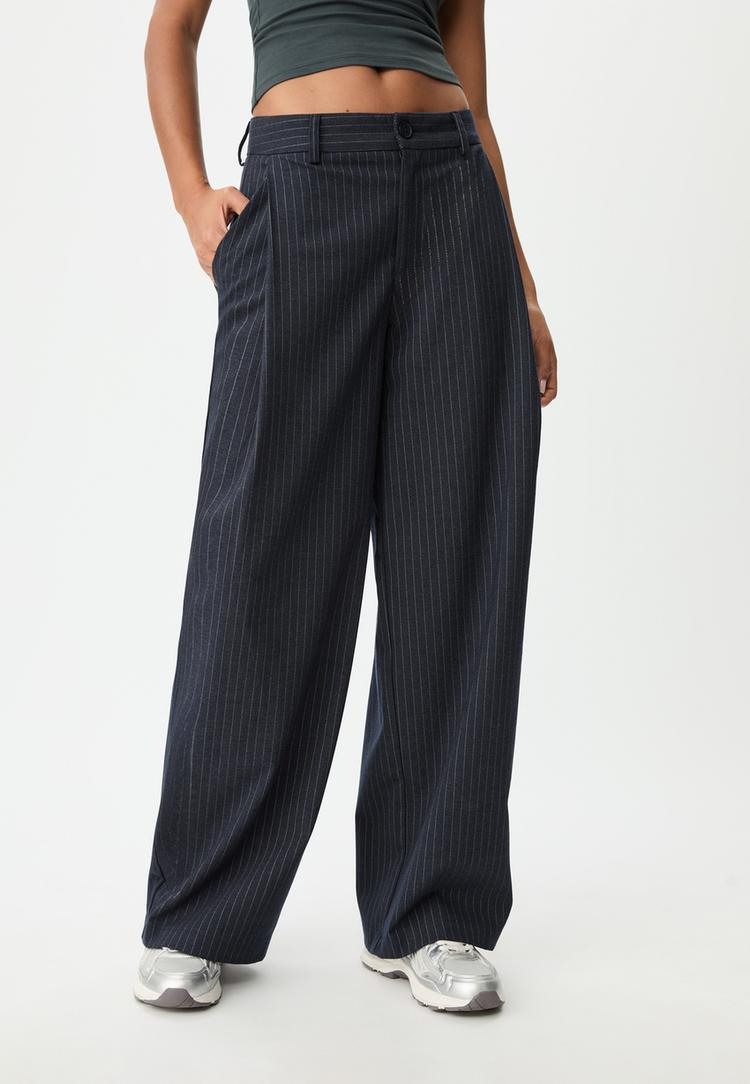 pantalon vestir pinza rayas