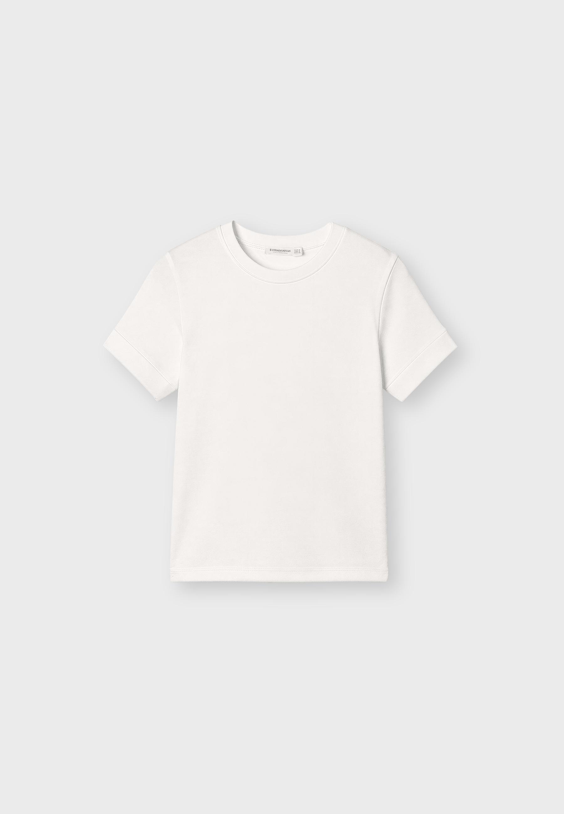 Basic short sleeve T-shirt — White