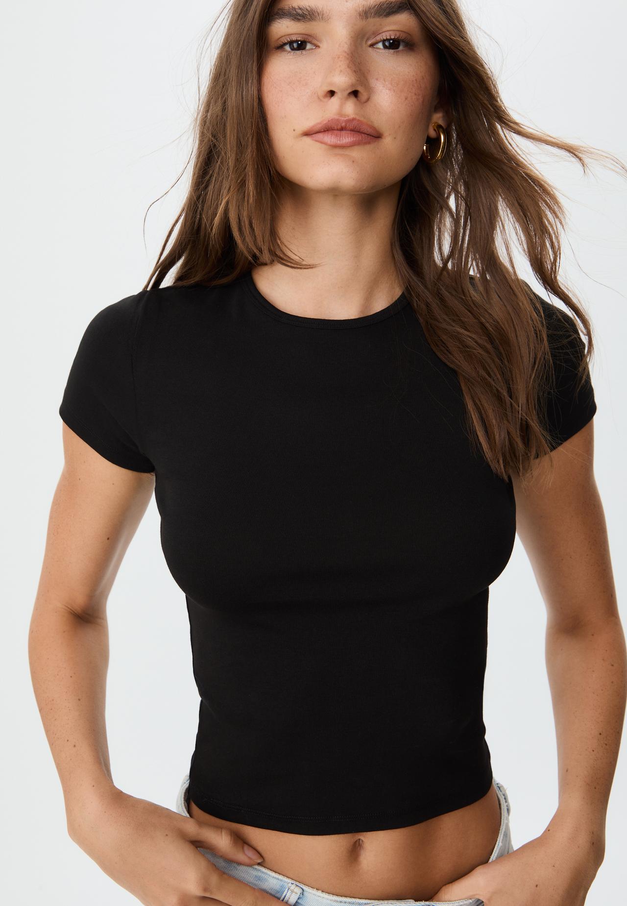 Camiseta básica slim fit