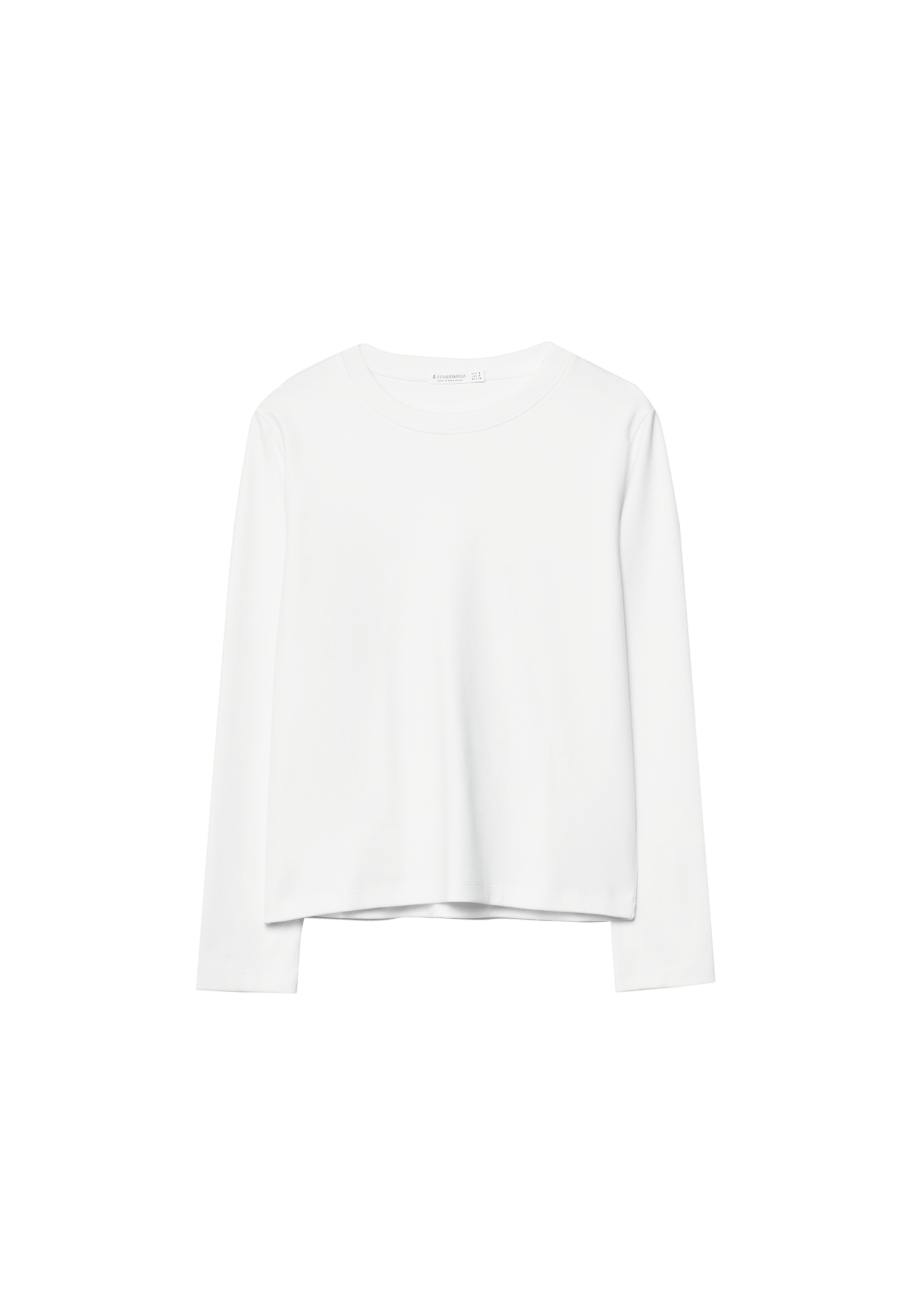 Stradivarius Yumuşak dokulu uzun kollu t-shirt görsel 3