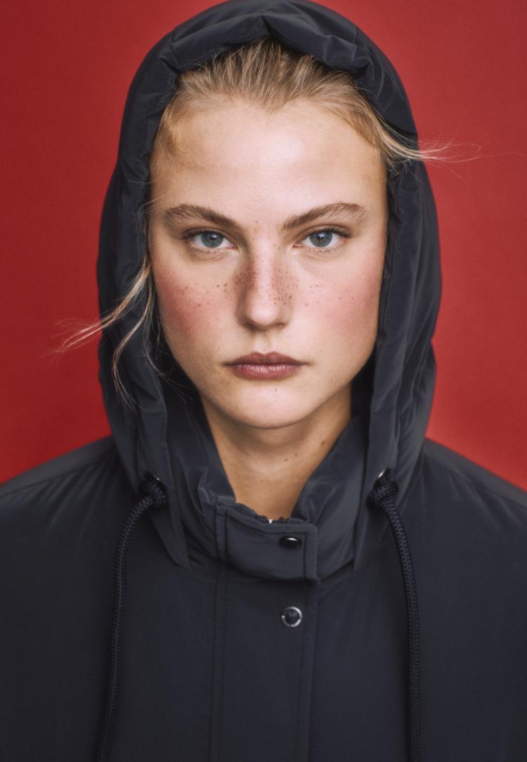 abrigo padding largo