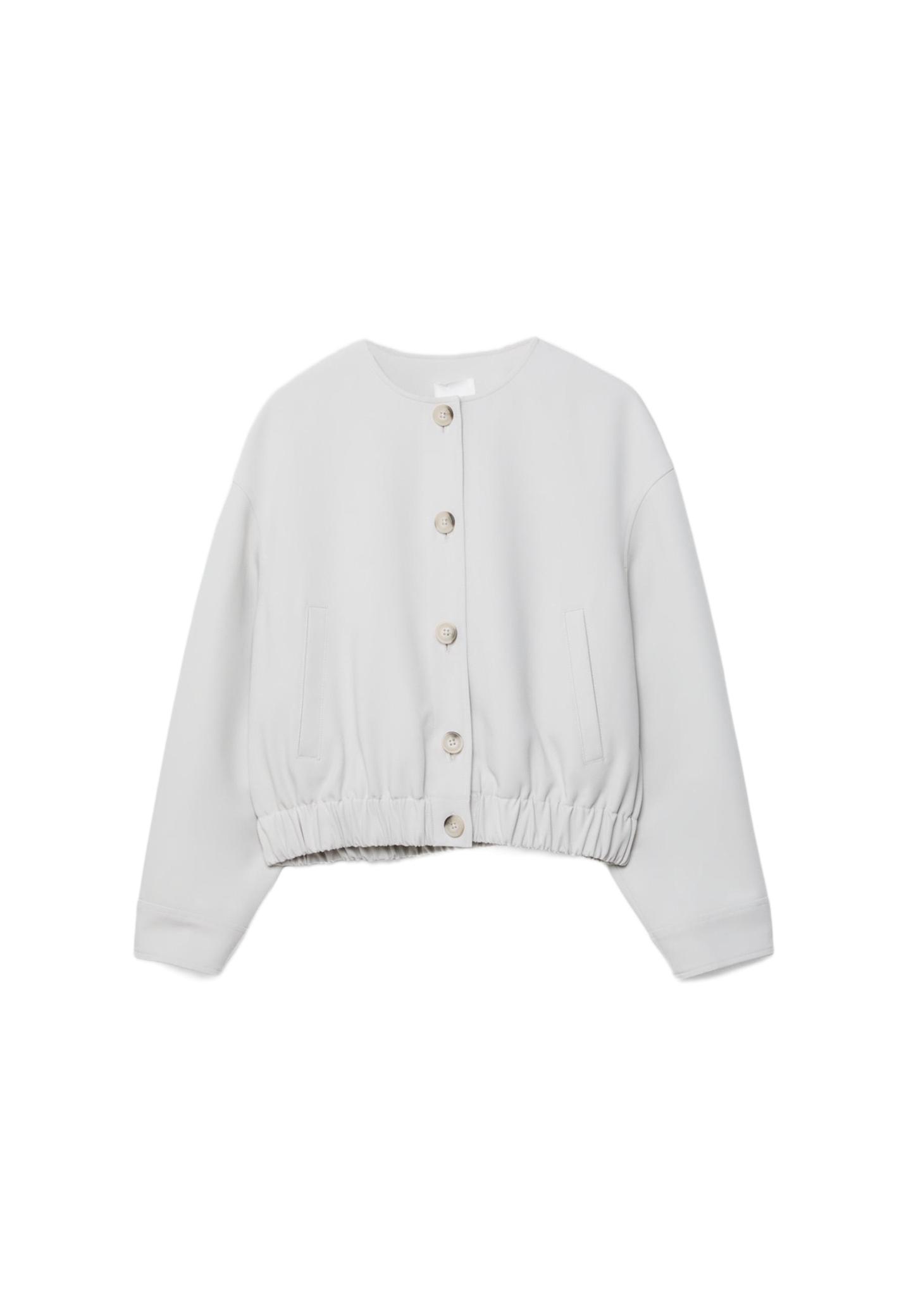 Bisiklet yaka şişme ceket - Görsel 10