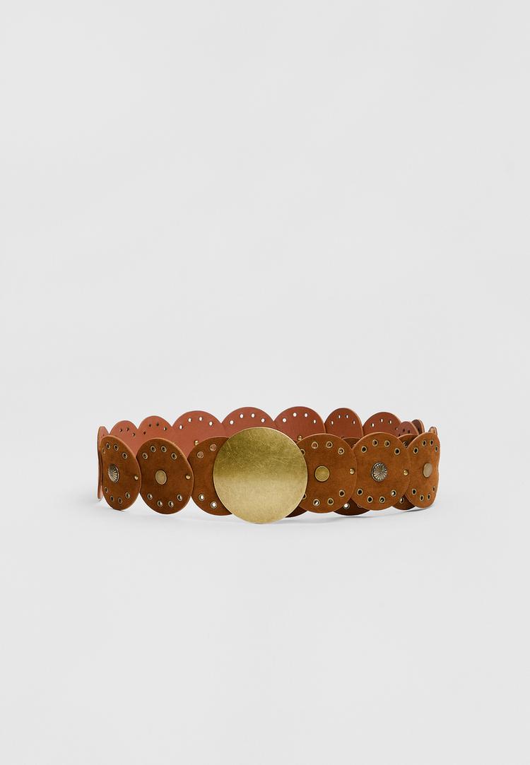 cinturon boho circulos