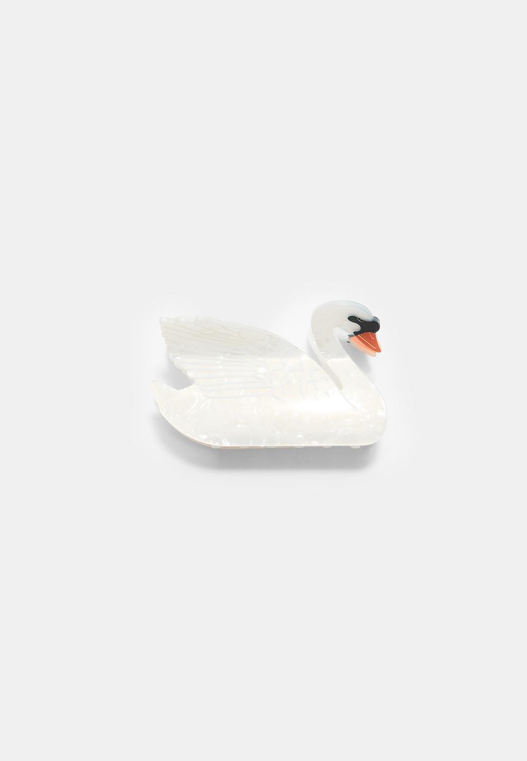 Pinza de pelo cisne