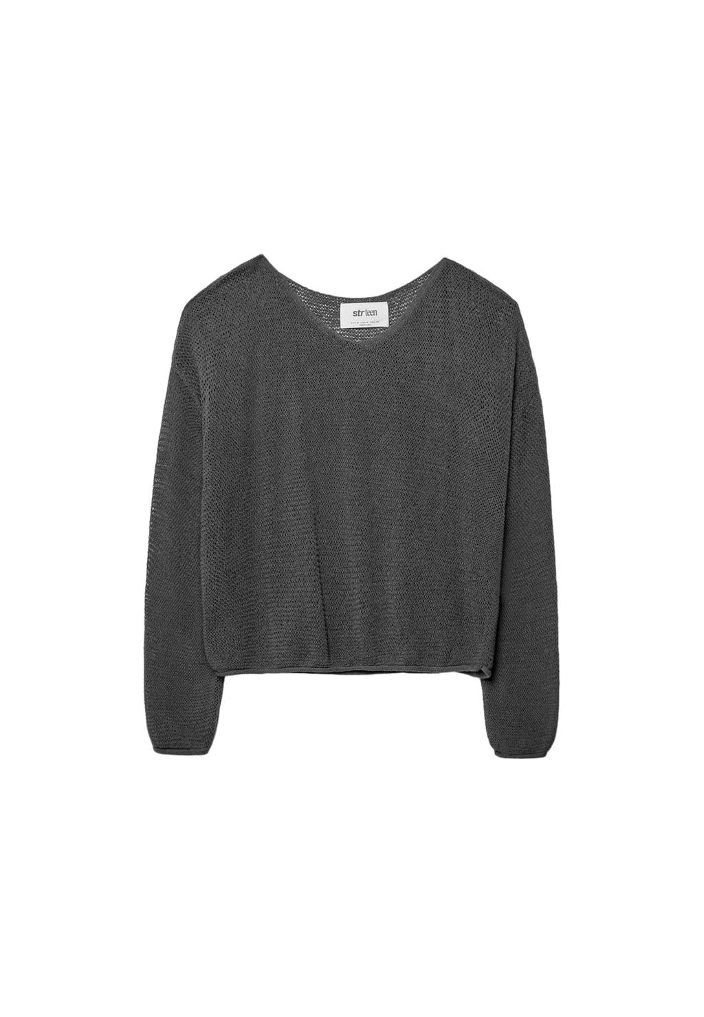 Knit long sleeve jumper