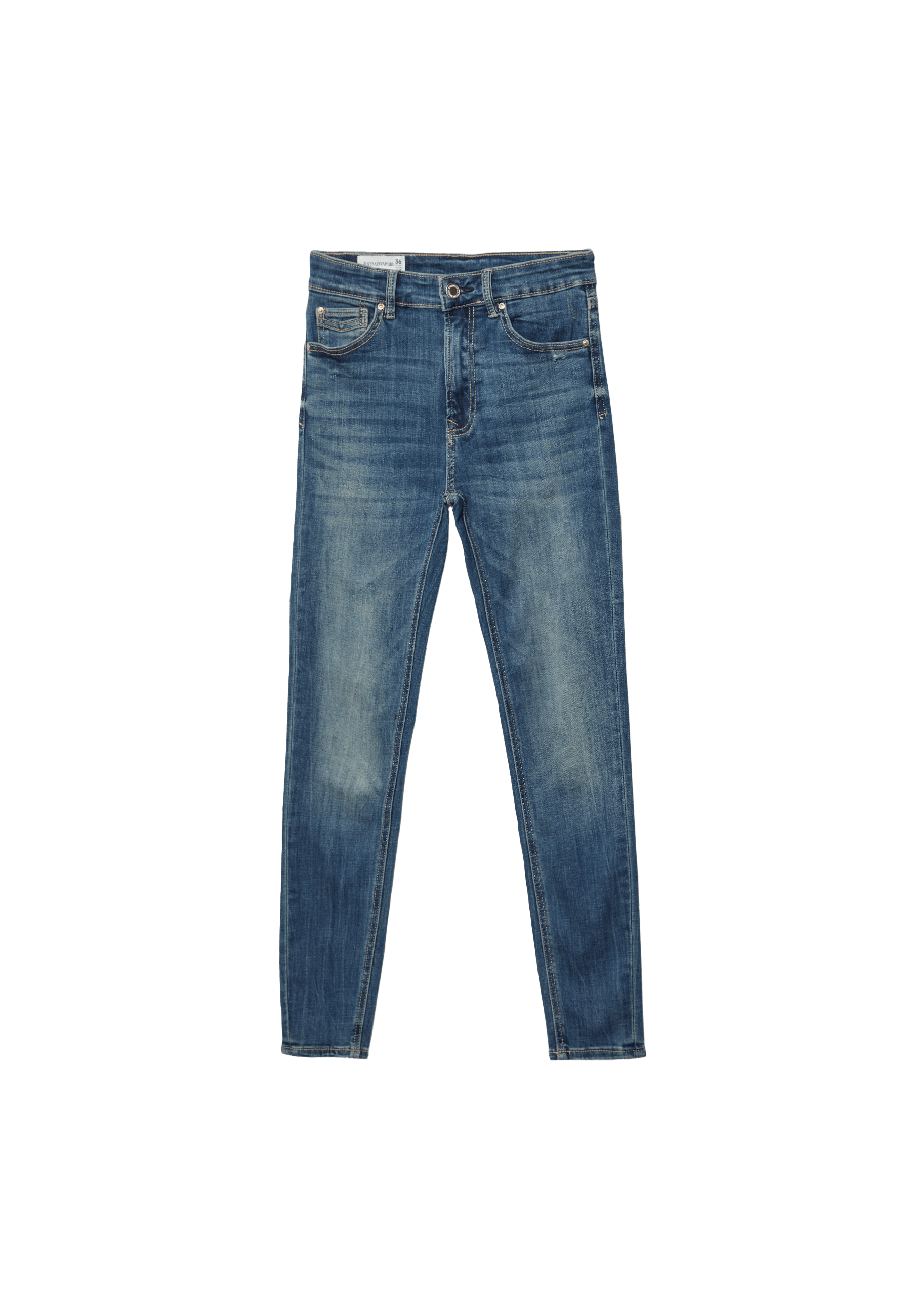 D07 yüksek bel skinny jean - Görsel 9