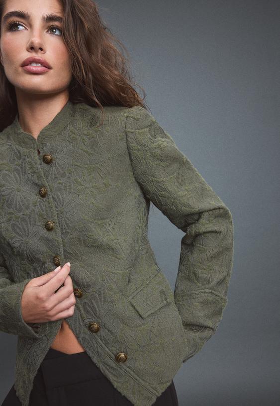blazer jacquard