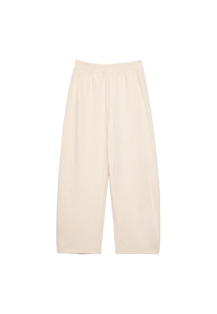 Pamuklu barrel fit pantolon_6