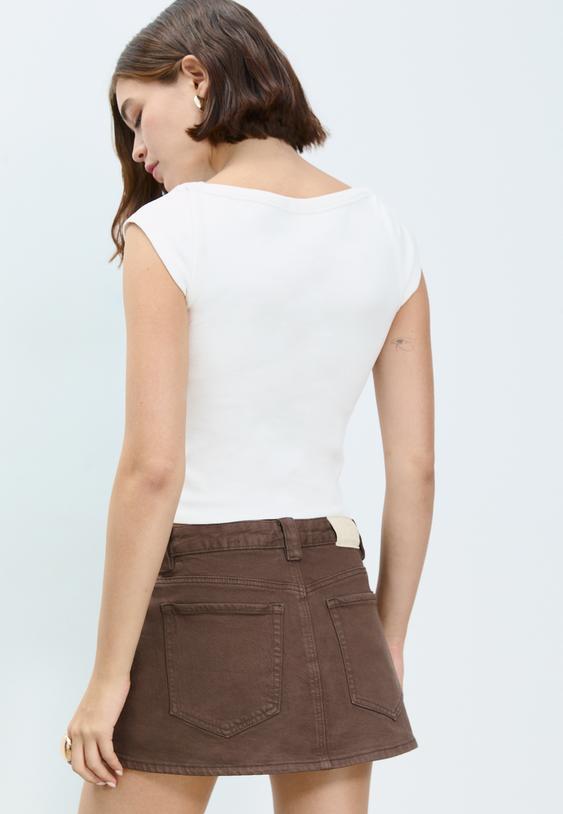 d62 falda pantalon denim