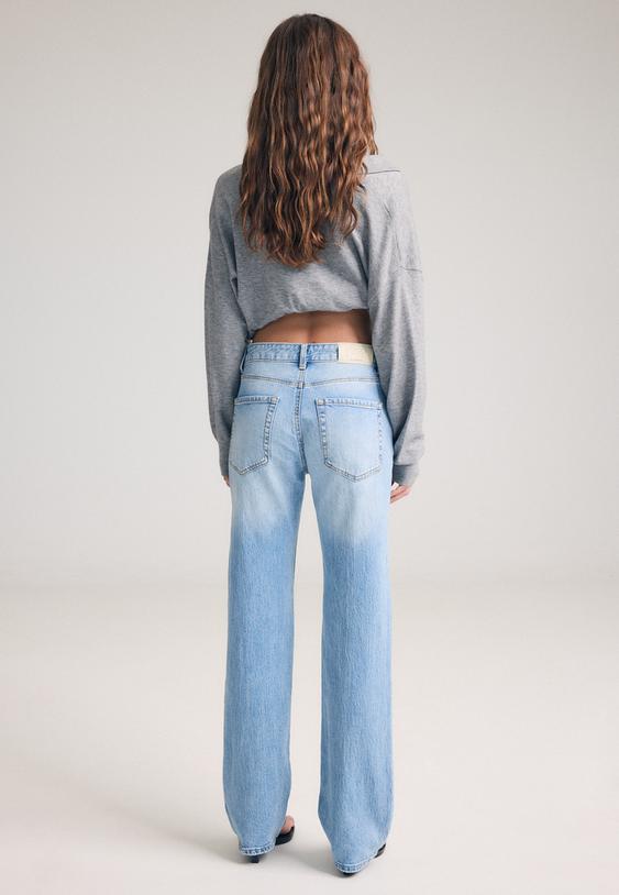 d98 vintage efektli straight fit jean l01499499