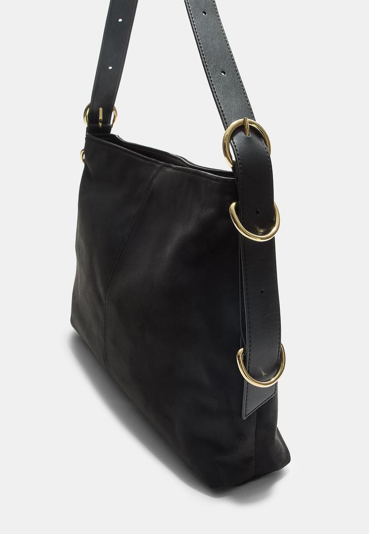 bolso hombro anillas