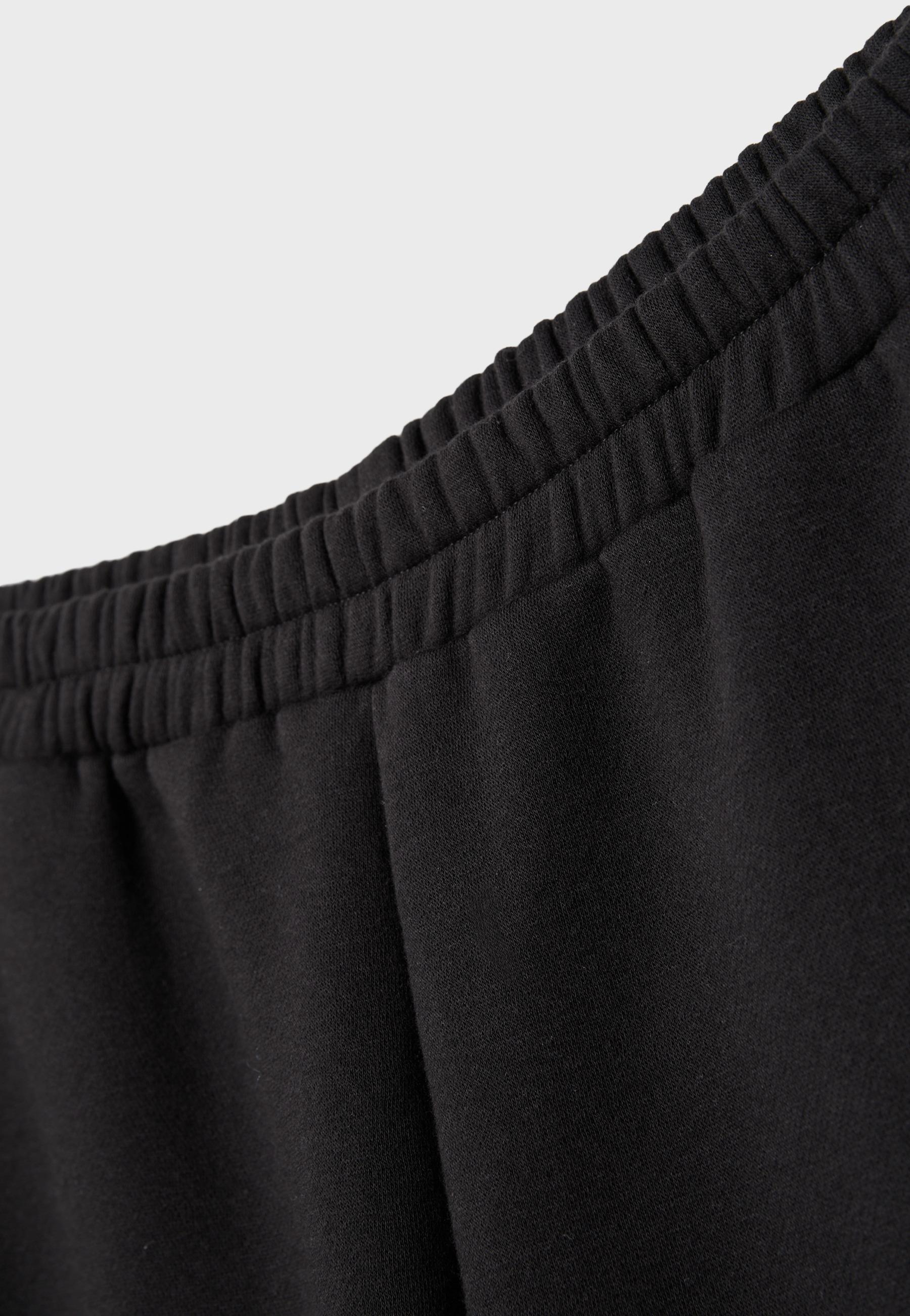 Boyfriend jogger trousers — Black