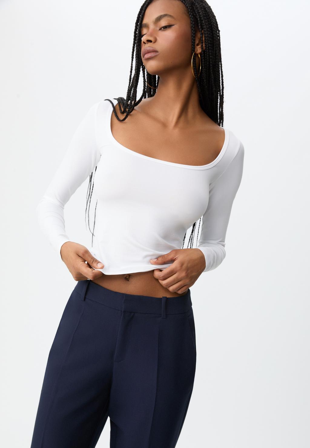 Pantalon met zakken