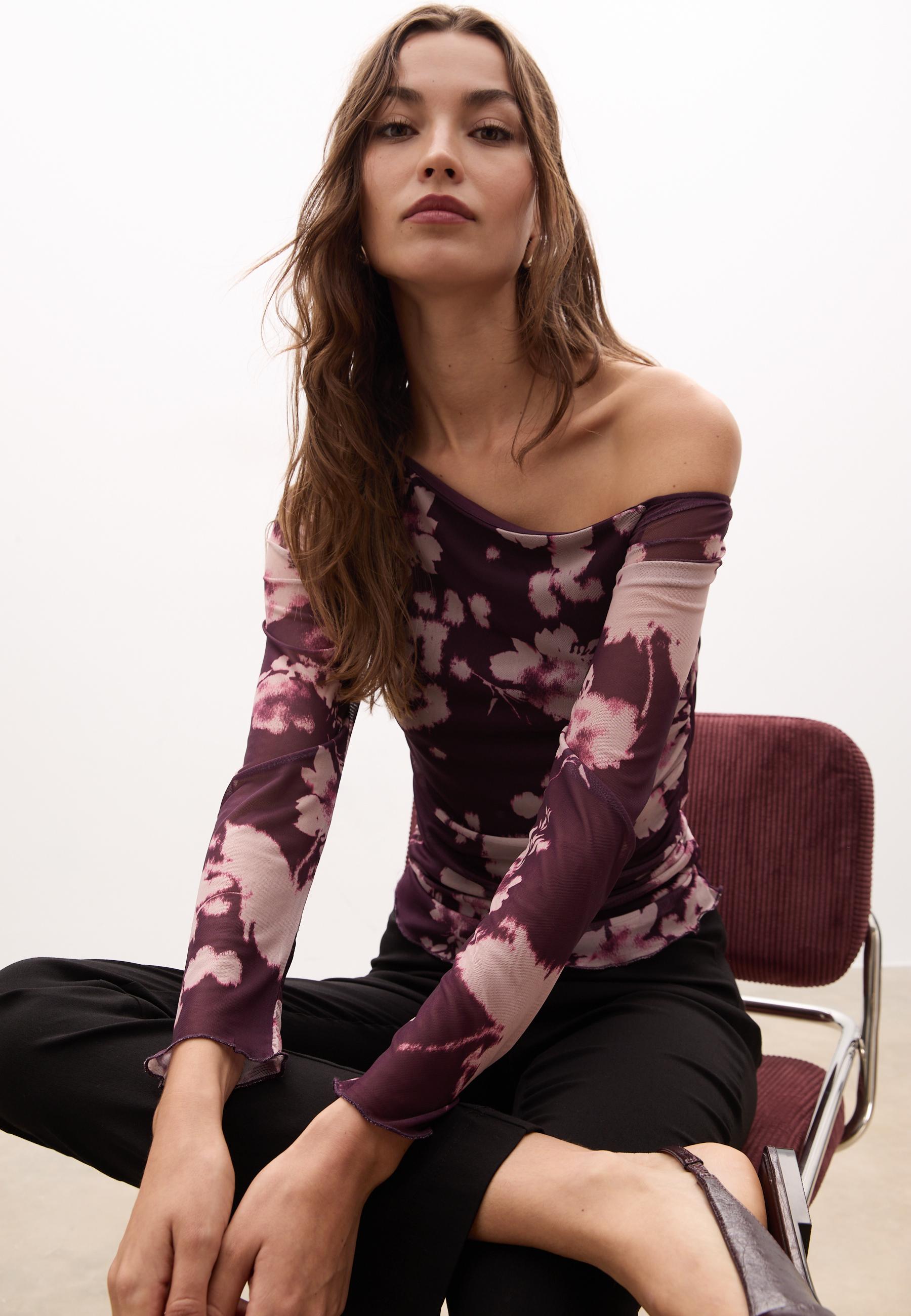 トップス 2023SS VIVIANO ASYMMETRIC TULLETOP 2023SS VIVIANO ASYMMETRIC TULLETOP