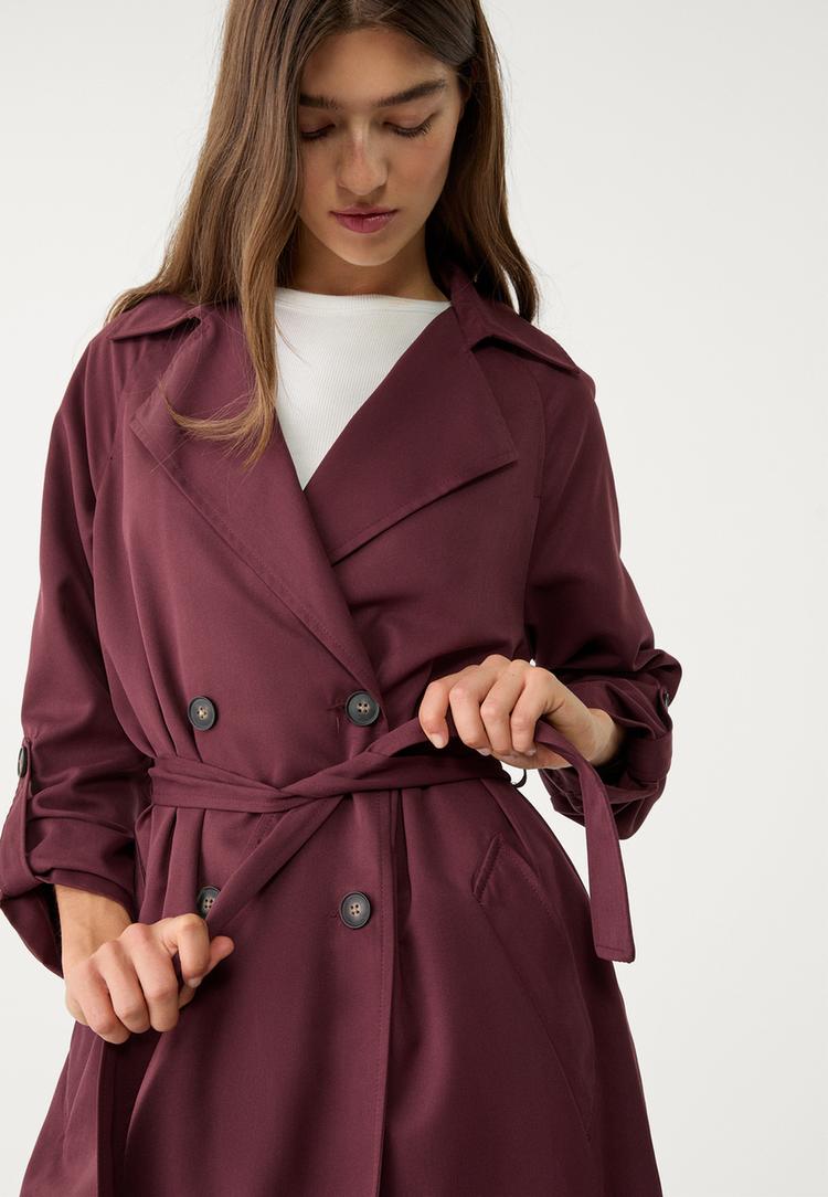 trench largo fluido