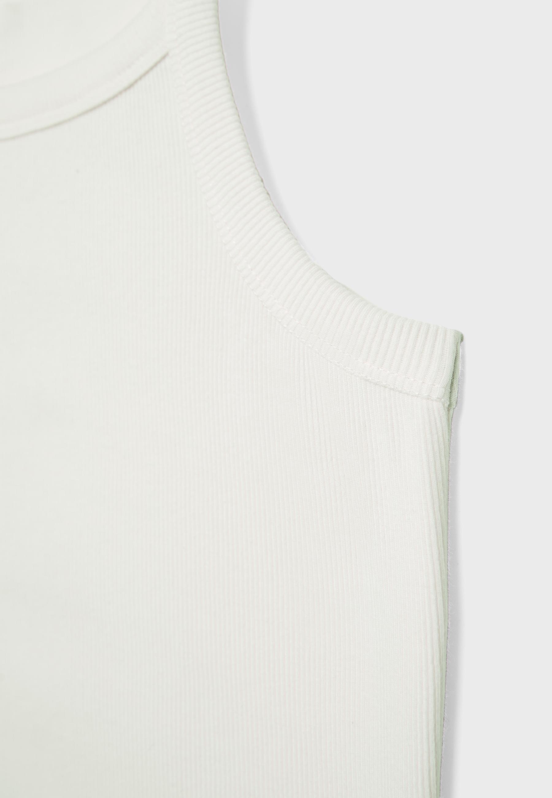 Racerback T-shirt — Ecru