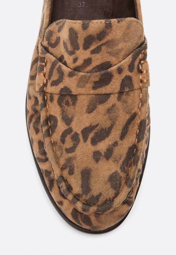Stradivarius Animal Print Loafers Combined 2