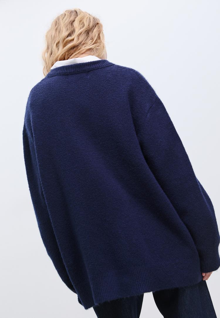 pull en maille au toucher doux