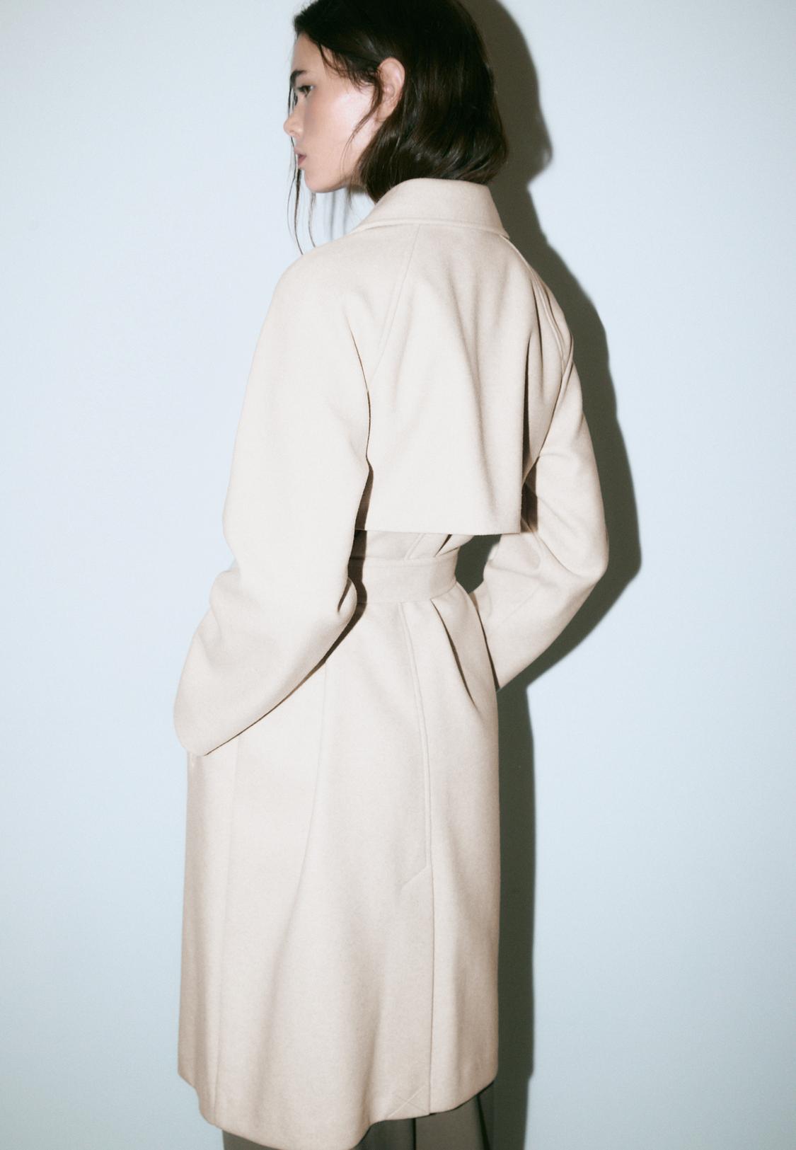 Soft Touch Cappotto Beige Stradivarius Cappotti Stradivarius Sales