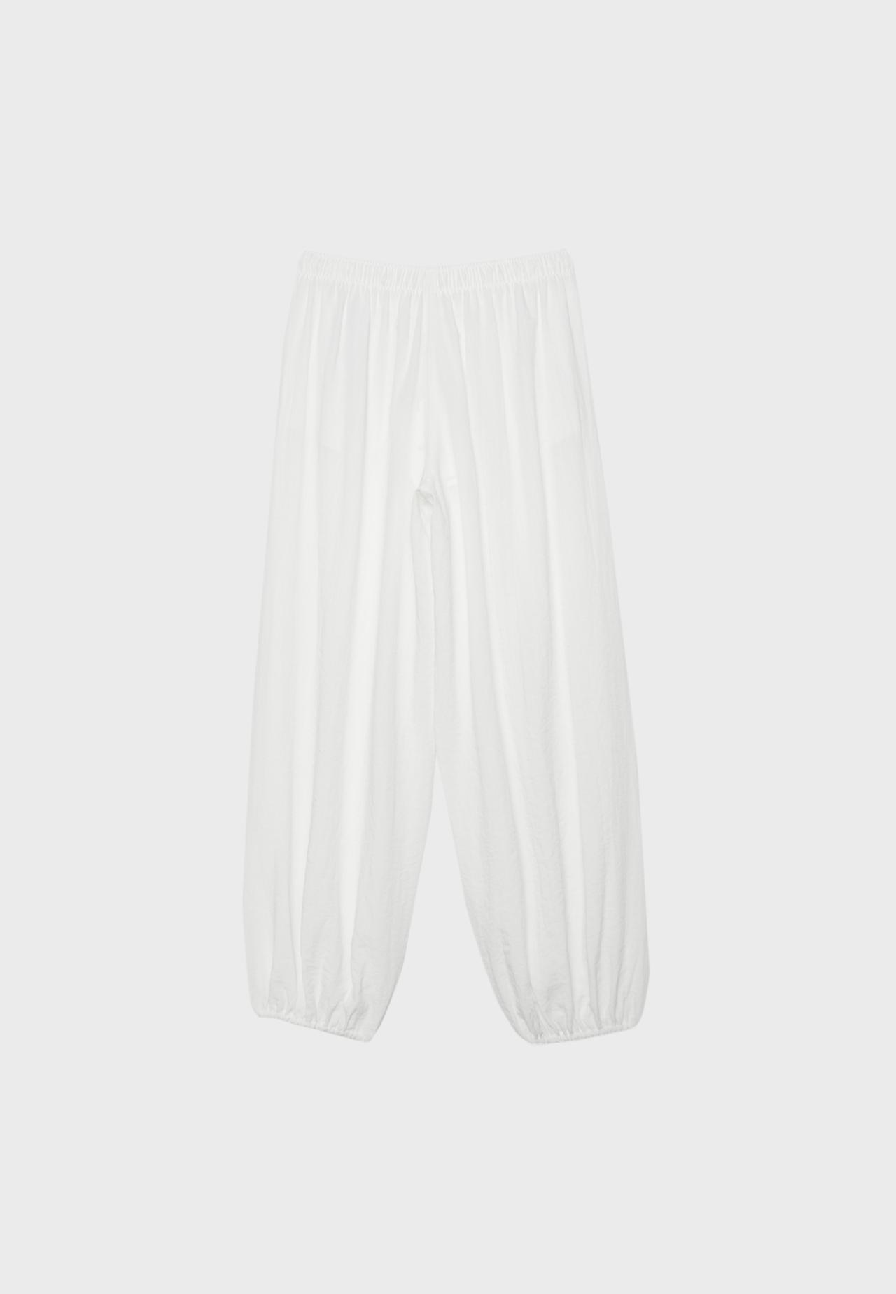 Flowing sarouel trousers — Ecru