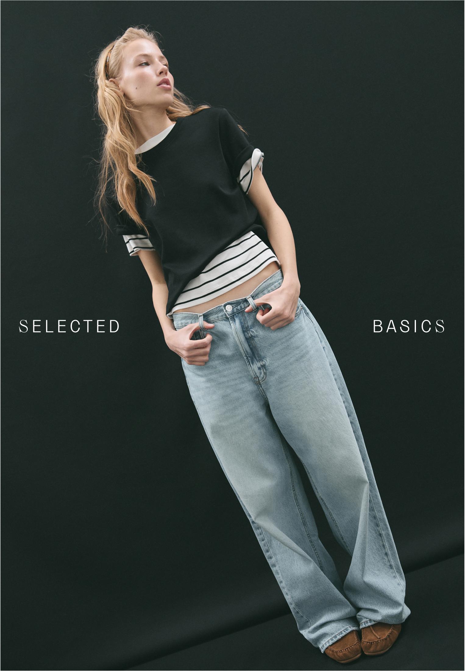 B01 Heavyweight regular fit basic T-shirt — Black