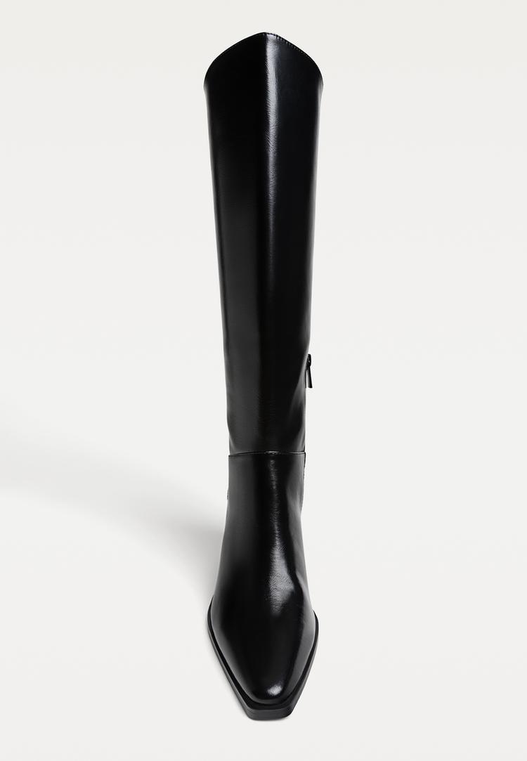 botas altas tacon