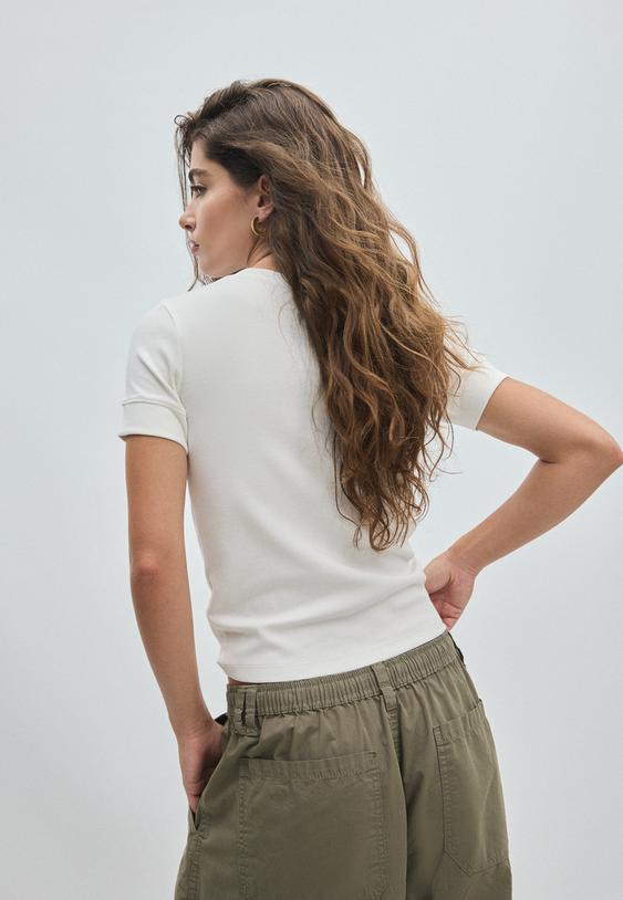 tshirt basique manches courtes