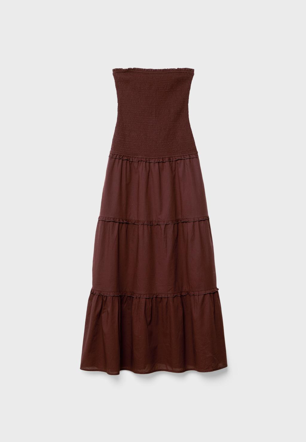 Robe midi fluide