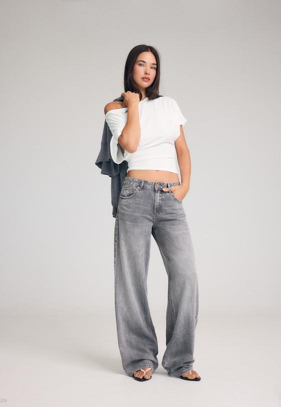 d91 jeans low wide leg