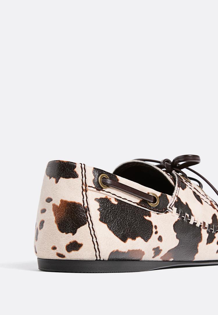 mocassins soft dierenprint