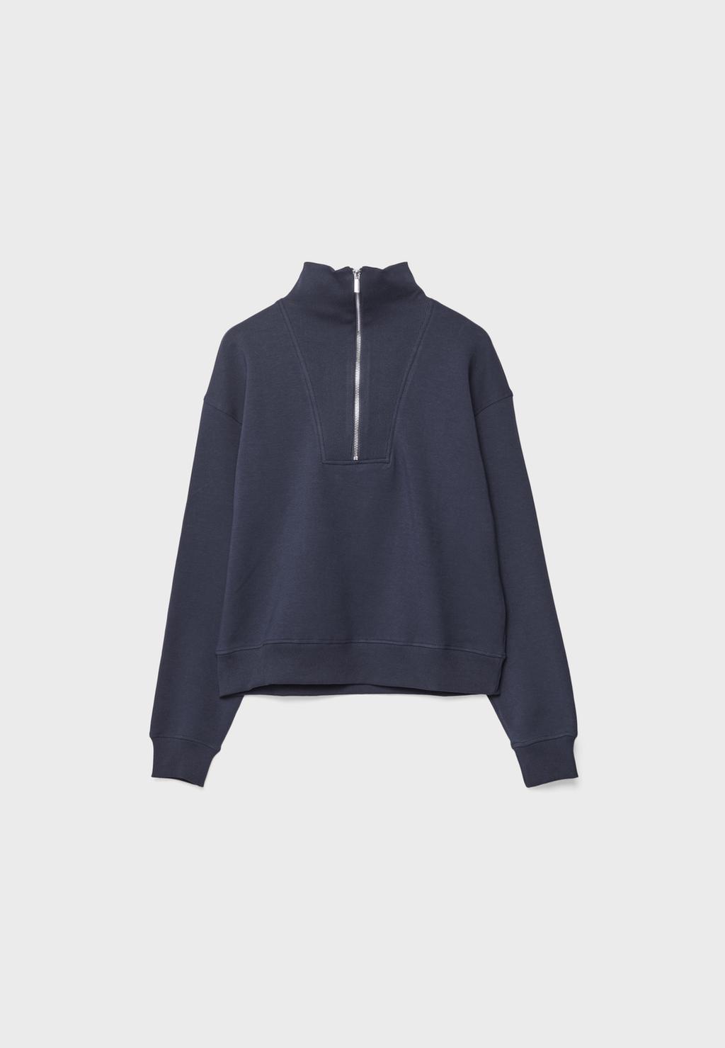 Bluza ze stójką na zamek