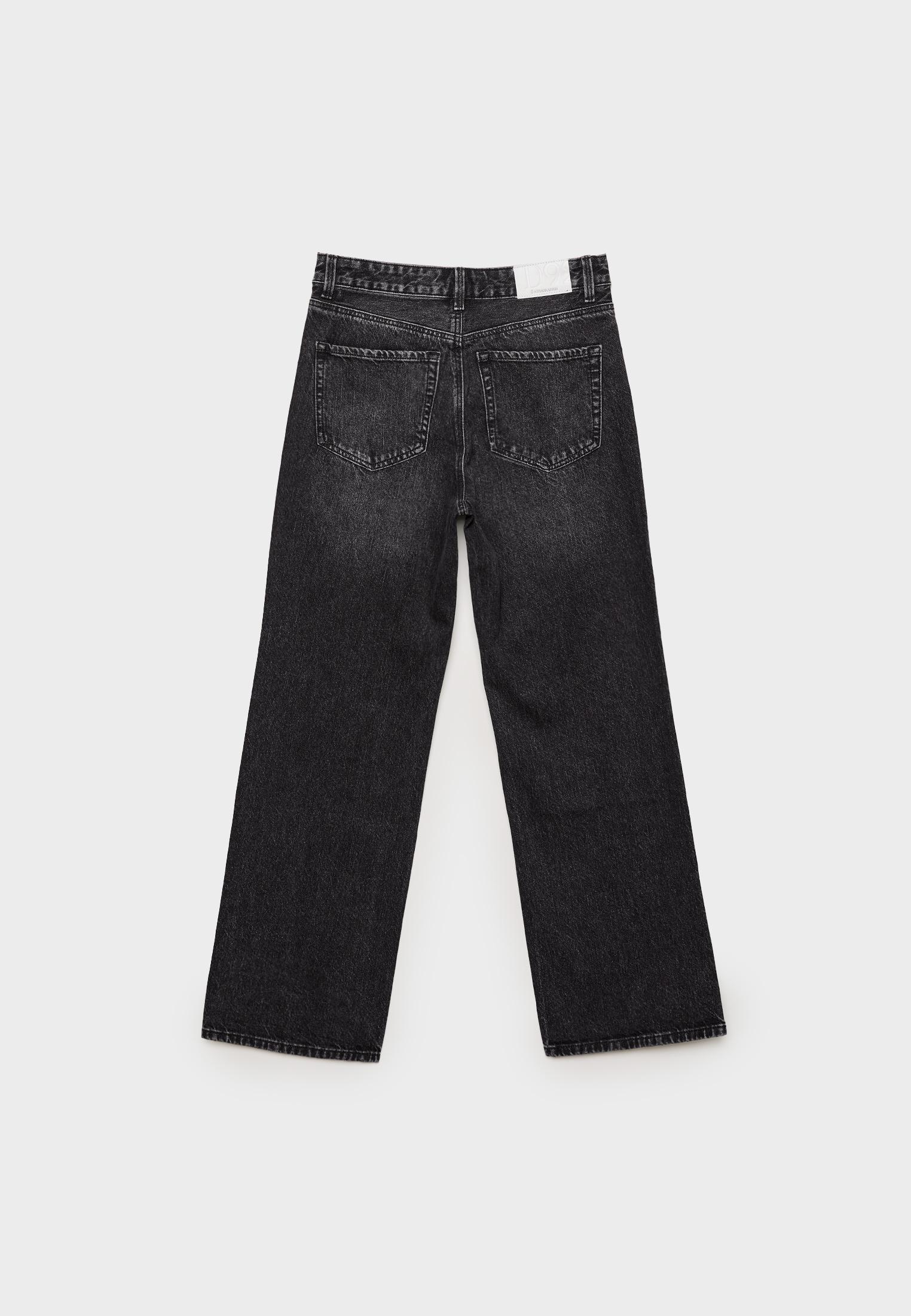 D92 straight fit geniş paça jean - Görsel 8