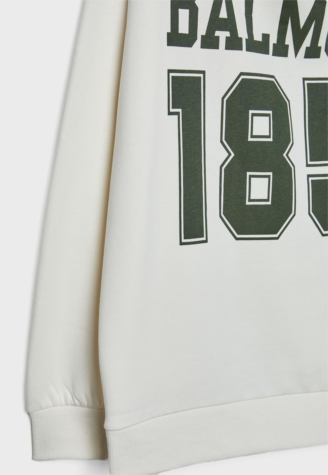 Cropped Sweatshirt Friends Sudadera Stradivarius Printed Off-the