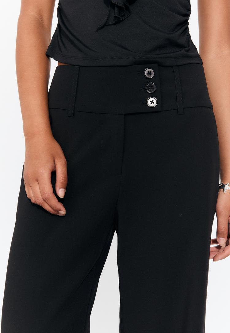 pantalon vestir cinturilla ancha