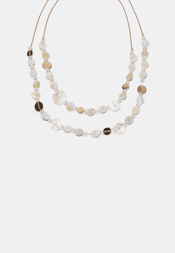 collar largo botones