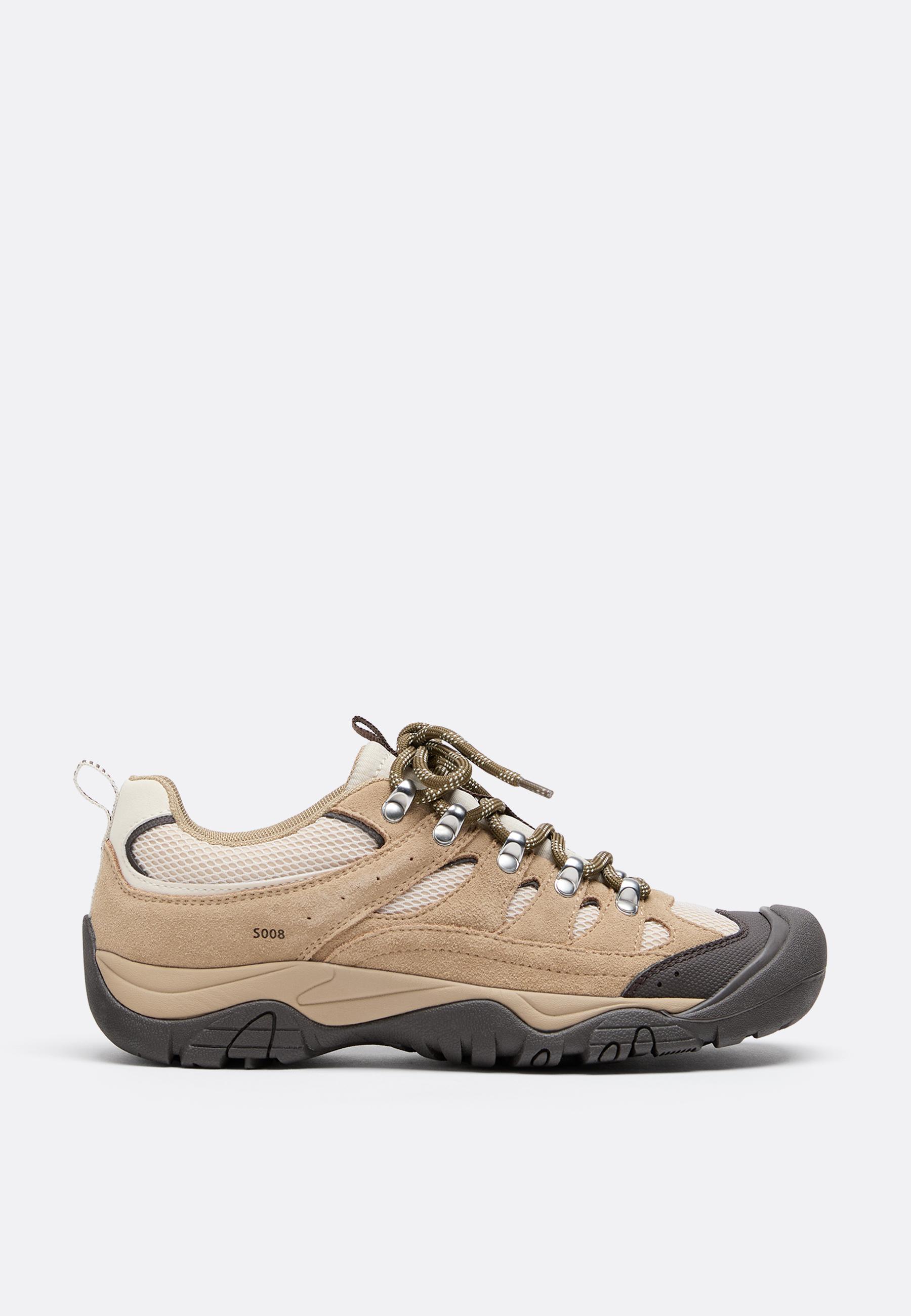 Stradivarius S008 Αθλητικά Παπούτσια Track Μπεζ 38