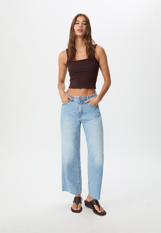 d96 straight crop jean