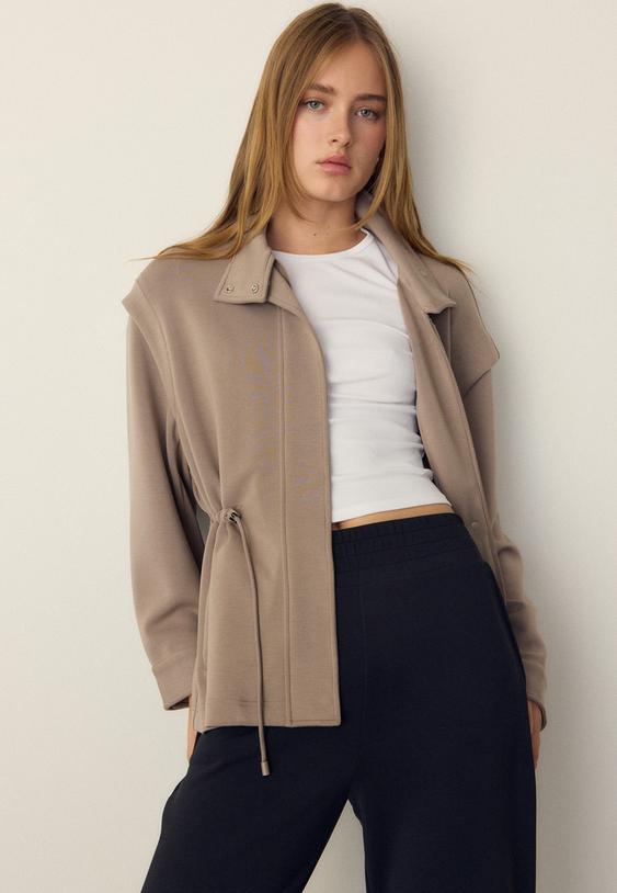 blouson leger taille ajustable