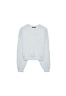 Yumuşak dokulu yarasa kollu sweatshirt - Görsel 21