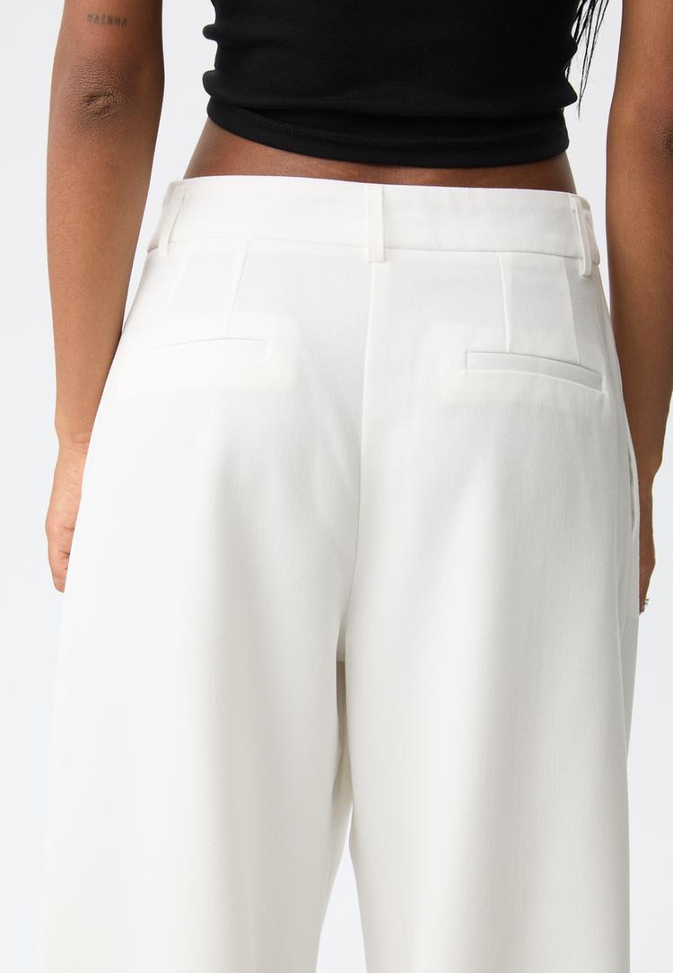 pantalon vestir wide leg pinzas
