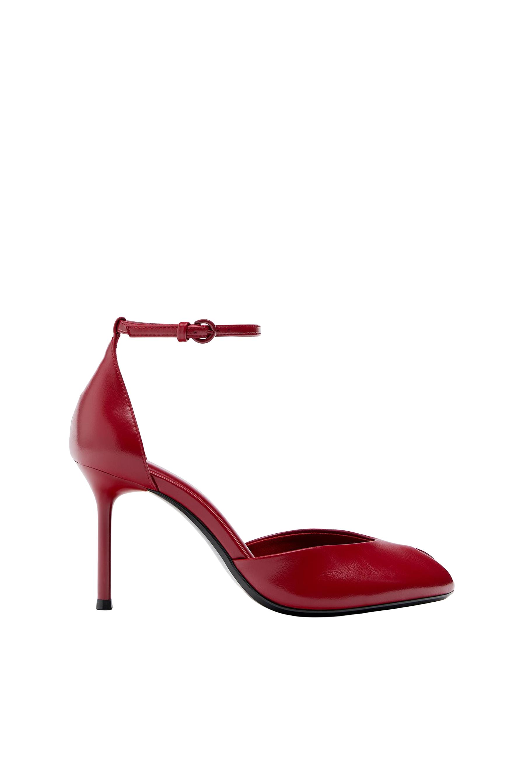 Open toe heeled shoes — RED 