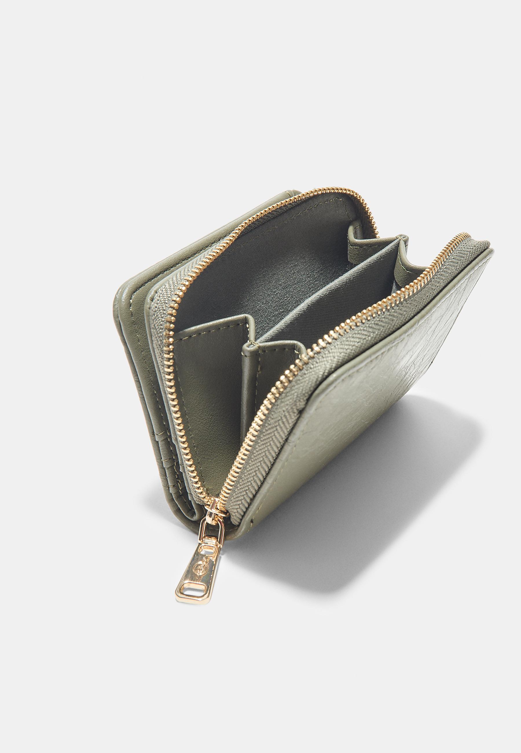 Rectangular purse — Khaki