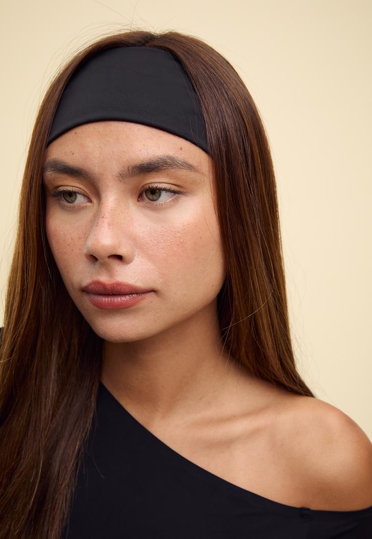 set of 2 elasticated hair bands